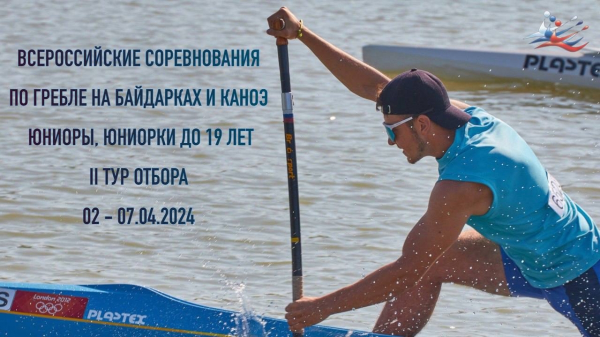 Всероссийские соревнования по гребле на байдарках и каноэ среди юниоров до 19 лет